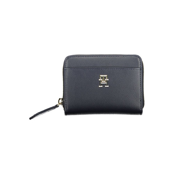 Tommy Hilfiger Blue Polyester Wallet TO-17774 Tommy Hilfiger Blue Polyester Wallet TO-17774