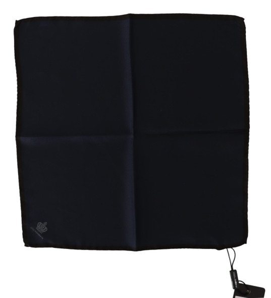 Black Square Handkerchief 100% Silk Scarf Black Square Handkerchief 100% Silk Scarf
