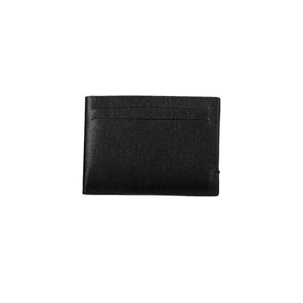 Black Leather Wallet CA-19090 Black Leather Wallet CA-19090
