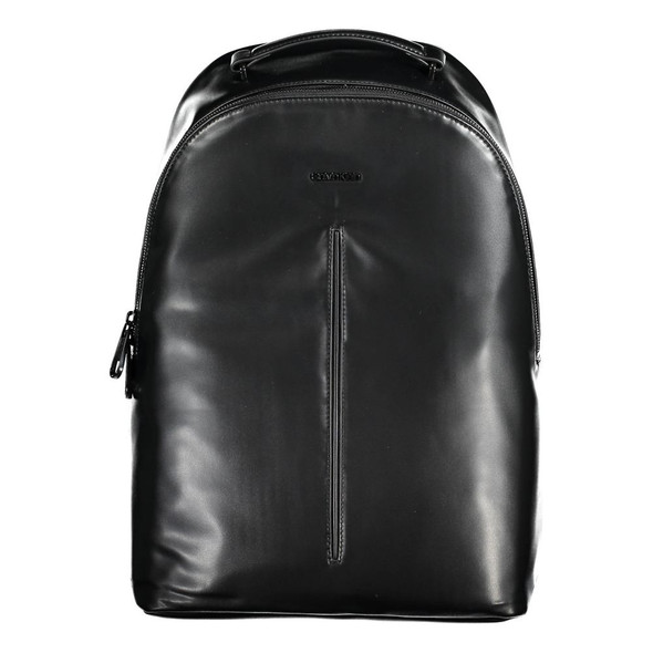 Calvin Klein Black Polyester Backpack CA-20603 Calvin Klein Black Polyester Backpack CA-20603