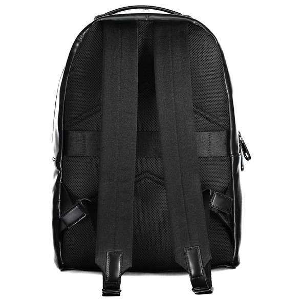 Calvin Klein Black Polyester Backpack CA-20603 Calvin Klein Black Polyester Backpack CA-20603