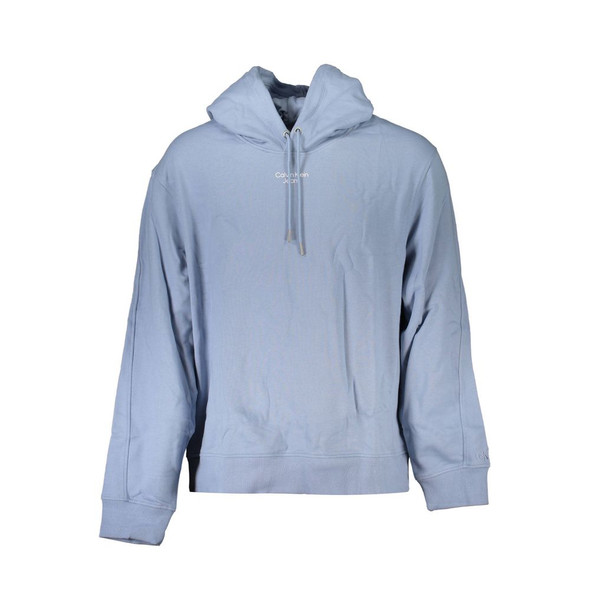Calvin Klein Blue Cotton Sweater CA-20721 Calvin Klein Blue Cotton Sweater CA-20721