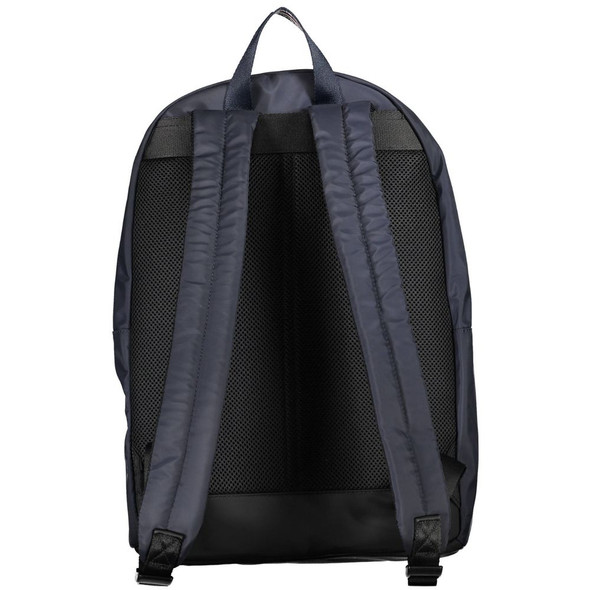 Tommy Hilfiger Blue Polyester Backpack TO-22444 Tommy Hilfiger Blue Polyester Backpack TO-22444