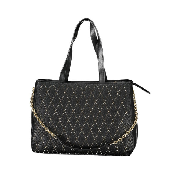 Mario Valentino Black Polyethylene Handbag VA-24259 Mario Valentino Black Polyethylene Handbag VA-24259