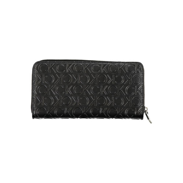 Calvin Klein Black Polyester Wallet CA-25939 Calvin Klein Black Polyester Wallet CA-25939