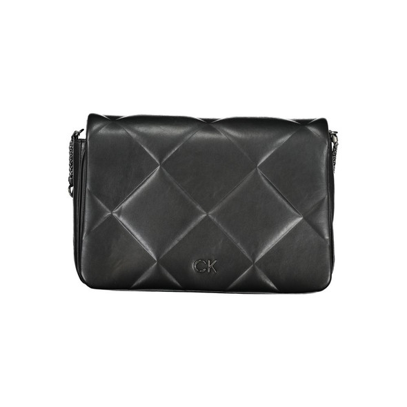 Calvin Klein Black Polyester Handbag CA-25953 Calvin Klein Black Polyester Handbag CA-25953