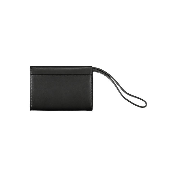Black Polyester Wallet CA-25955 Black Polyester Wallet CA-25955