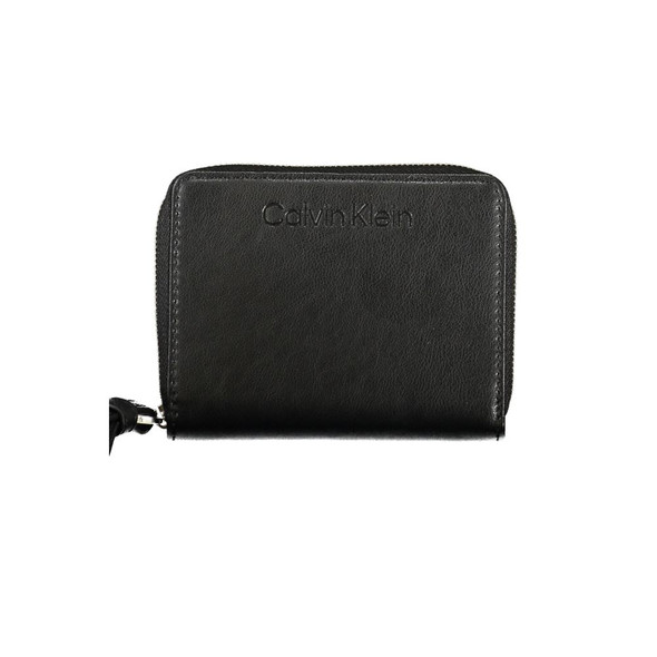 Black Polyester Wallet CA-26011 Black Polyester Wallet CA-26011