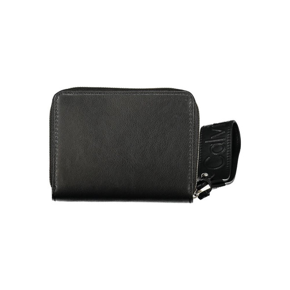 Black Polyester Wallet CA-26011 Black Polyester Wallet CA-26011