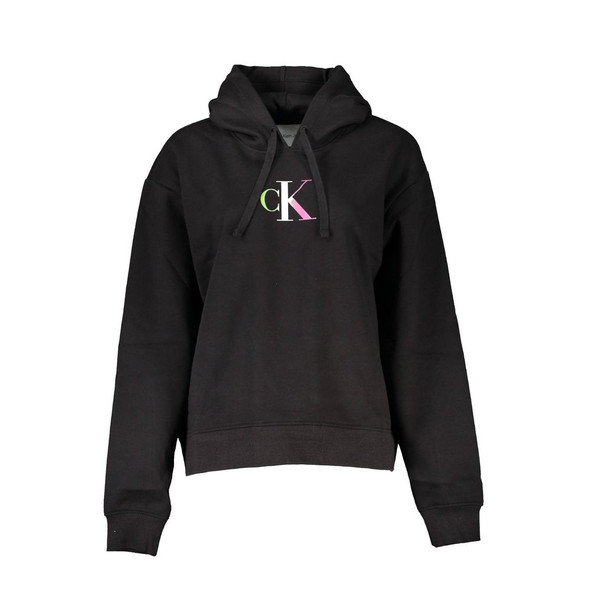 Calvin Klein Black Cotton Sweater CA-26189 Calvin Klein Black Cotton Sweater CA-26189