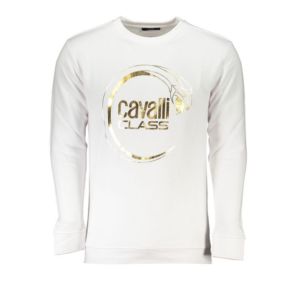 White Cotton Sweater CA-26721 White Cotton Sweater CA-26721