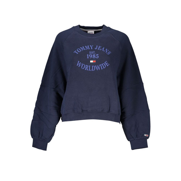 Tommy Hilfiger Blue Cotton Sweater TO-27084 Tommy Hilfiger Blue Cotton Sweater TO-27084