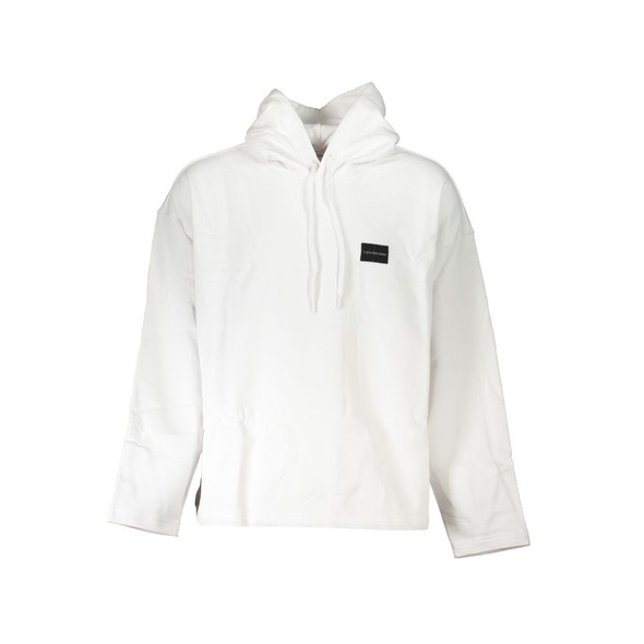 White Cotton Sweater CA-27419 White Cotton Sweater CA-27419