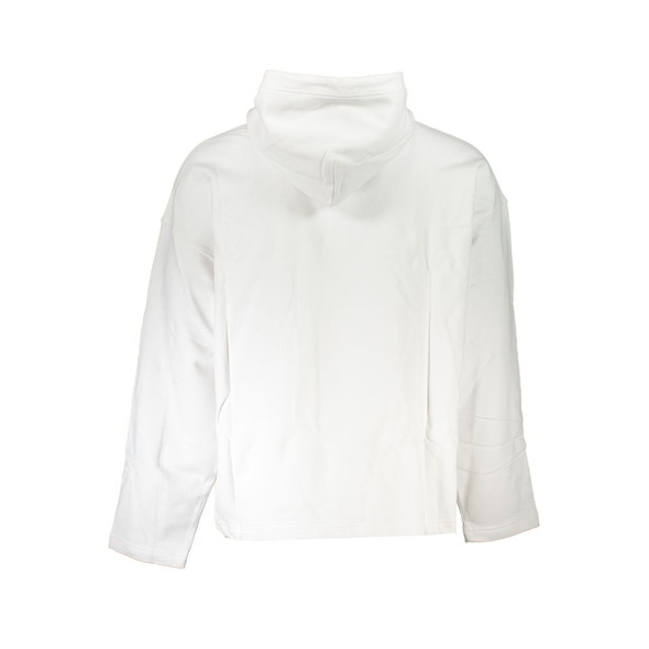 White Cotton Sweater CA-27419 White Cotton Sweater CA-27419