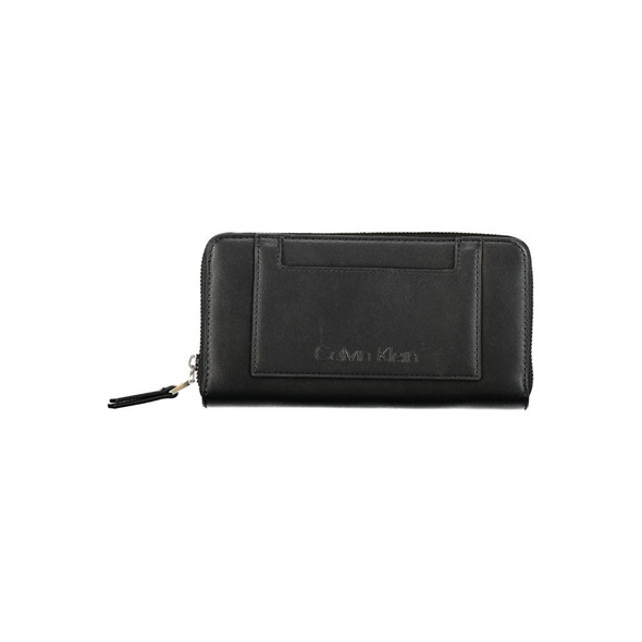 Black Polyester Wallet CA-27482 Black Polyester Wallet CA-27482