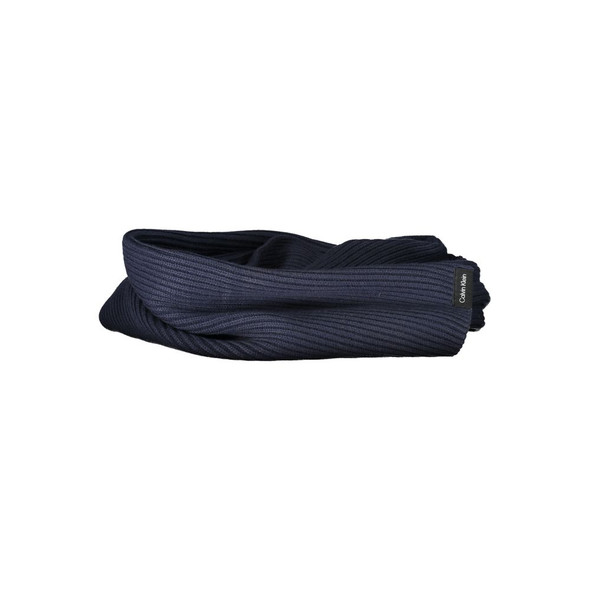 Blue Cotton Scarf CA-27486 Blue Cotton Scarf CA-27486