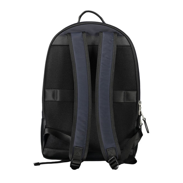 Tommy Hilfiger Blue Polyester Backpack TO-27509 Tommy Hilfiger Blue Polyester Backpack TO-27509