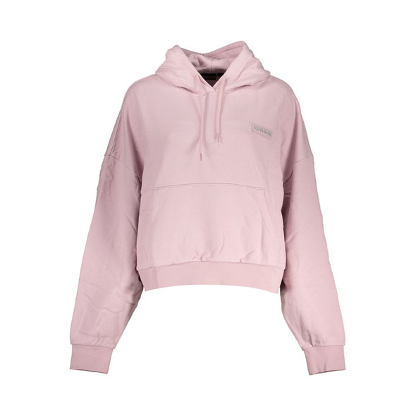 Napapijri Pink Cotton Sweater Napapijri Pink Cotton Sweater