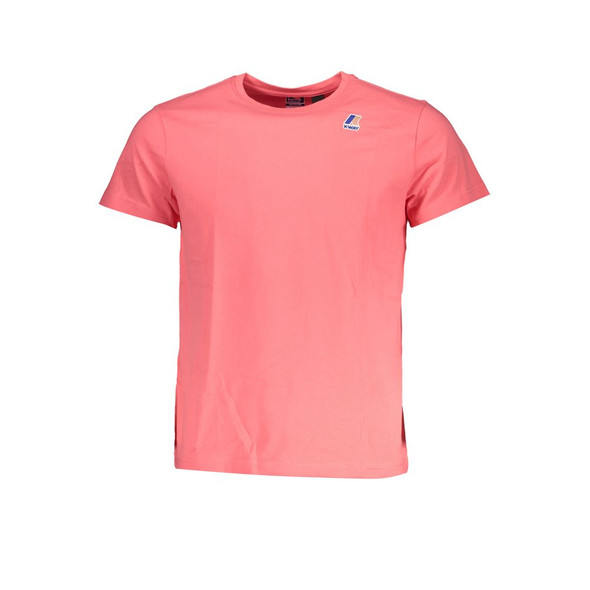 Pink Cotton T-Shirt KW-28730 Pink Cotton T-Shirt KW-28730