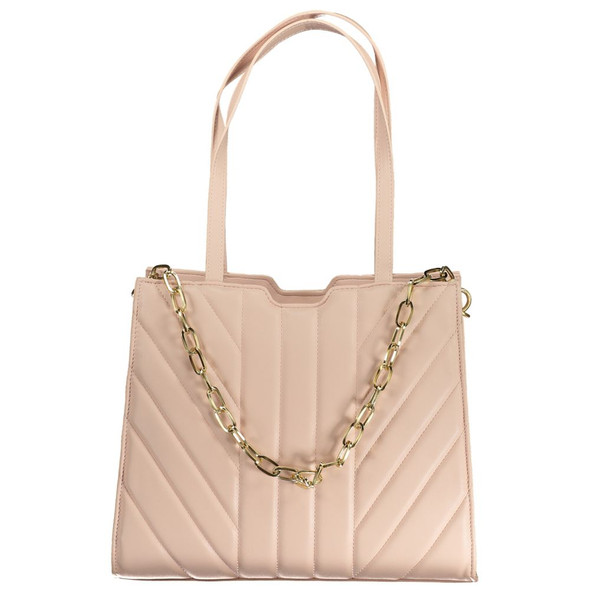Mario Valentino Pink Polyethylene Handbag VA-30052 Mario Valentino Pink Polyethylene Handbag VA-30052