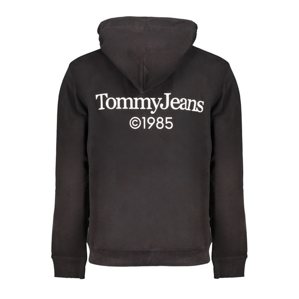 Tommy Hilfiger Black Cotton Sweater TO-30543 Tommy Hilfiger Black Cotton Sweater TO-30543