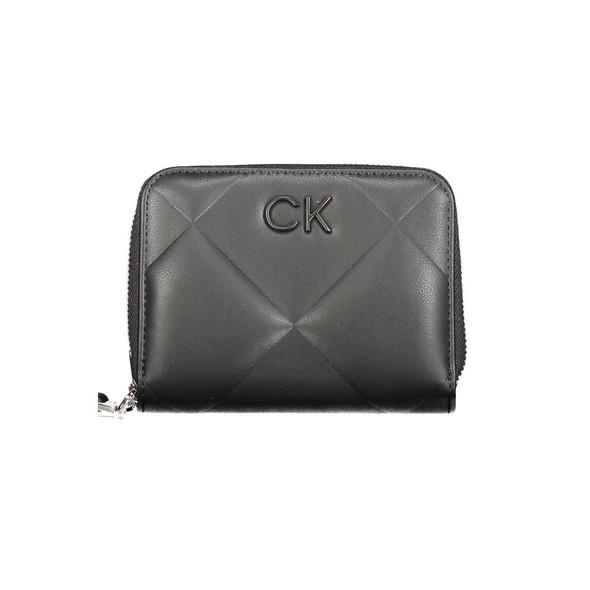 Black Polyester Wallet CA-30835 Black Polyester Wallet CA-30835