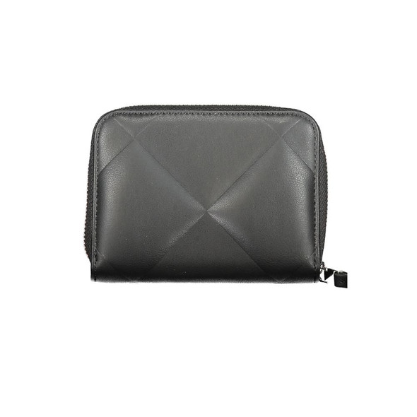 Black Polyester Wallet CA-30835 Black Polyester Wallet CA-30835