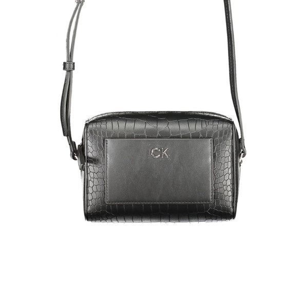 Calvin Klein Black Polyester Handbag CA-30953 Calvin Klein Black Polyester Handbag CA-30953