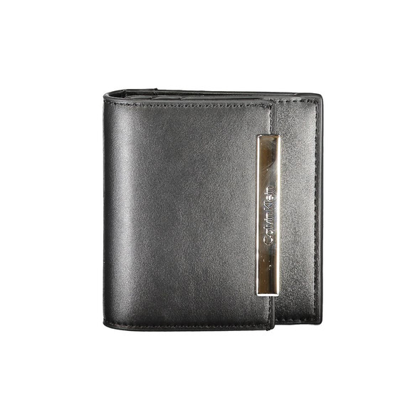 Black Polyester Wallet CA-30956 Black Polyester Wallet CA-30956