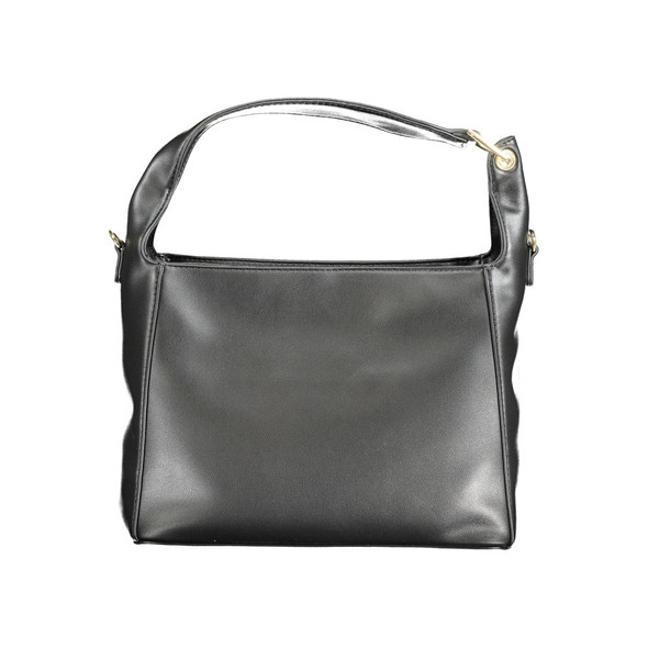 Mario Valentino Black Polyethylene Handbag VA-31059 Mario Valentino Black Polyethylene Handbag VA-31059