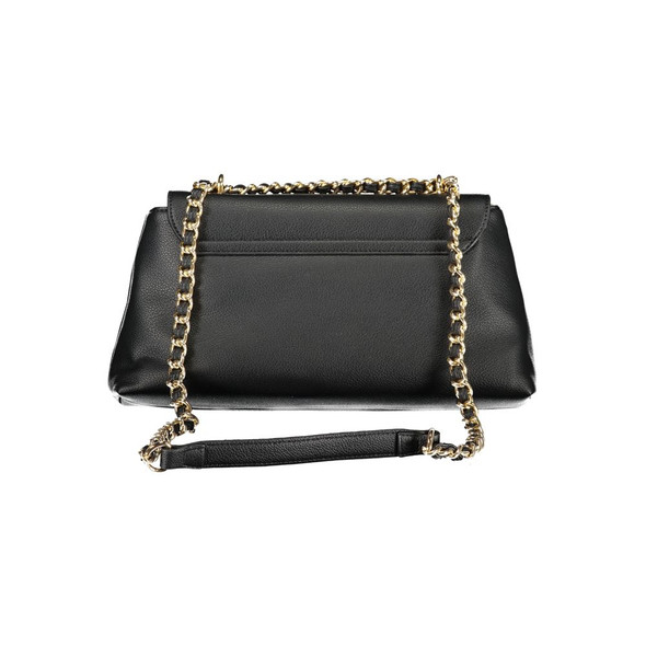 Mario Valentino Black Polyethylene Handbag VA-32628 Mario Valentino Black Polyethylene Handbag VA-32628