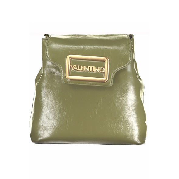 Mario Valentino Green Polyethylene Backpack VA-32641 Mario Valentino Green Polyethylene Backpack VA-32641