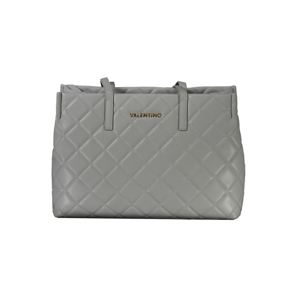 Mario Valentino Gray Polyethylene Handbag VA-32679 Mario Valentino Gray Polyethylene Handbag VA-32679