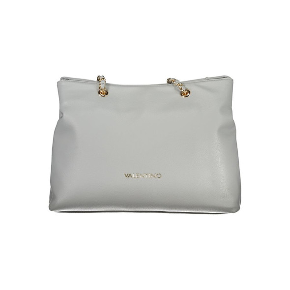 Mario Valentino Gray Polyethylene Handbag VA-32694 Mario Valentino Gray Polyethylene Handbag VA-32694