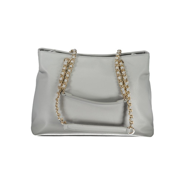 Mario Valentino Gray Polyethylene Handbag VA-32694 Mario Valentino Gray Polyethylene Handbag VA-32694