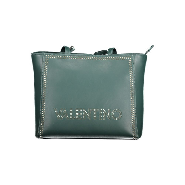 Mario Valentino Green Polyethylene Handbag VA-33515 Mario Valentino Green Polyethylene Handbag VA-33515