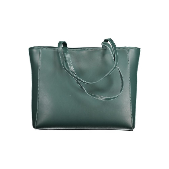 Mario Valentino Green Polyethylene Handbag VA-33515 Mario Valentino Green Polyethylene Handbag VA-33515
