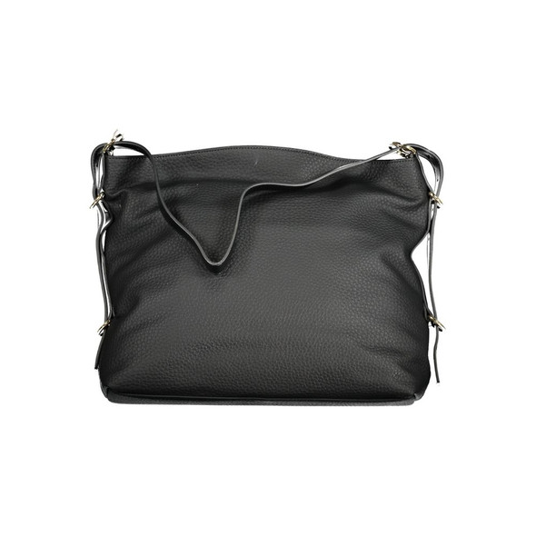 Mario Valentino Black Polyethylene Handbag VA-33522 Mario Valentino Black Polyethylene Handbag VA-33522