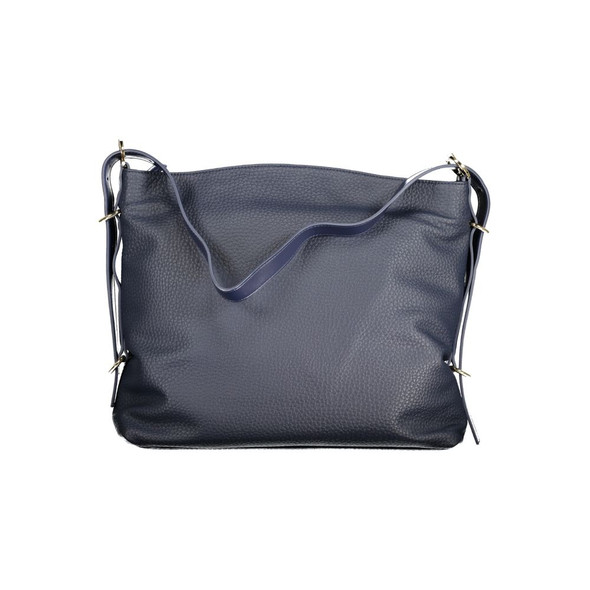 Mario Valentino Blue Polyethylene Handbag VA-33537 Mario Valentino Blue Polyethylene Handbag VA-33537