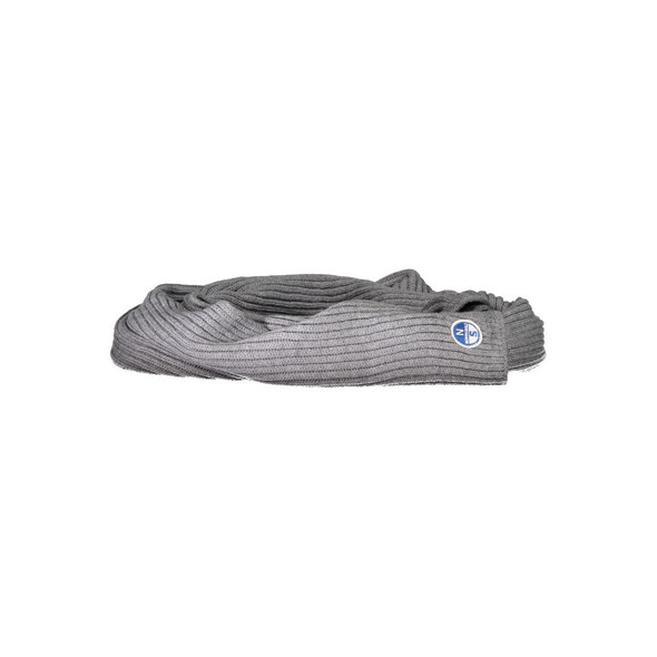 North Sails Gray Cotton Scarf North Sails Gray Cotton Scarf