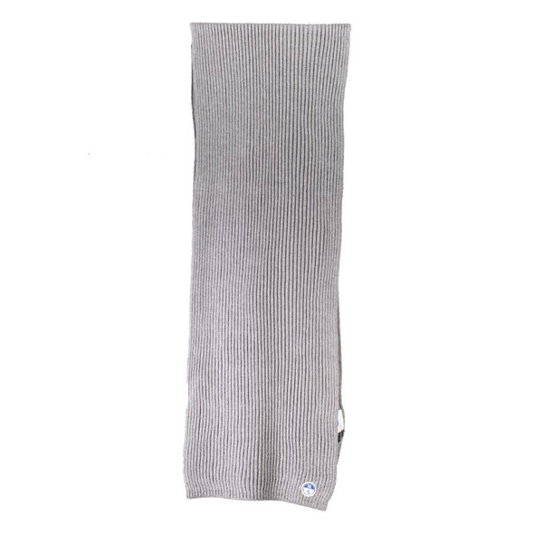 North Sails Gray Cotton Scarf North Sails Gray Cotton Scarf