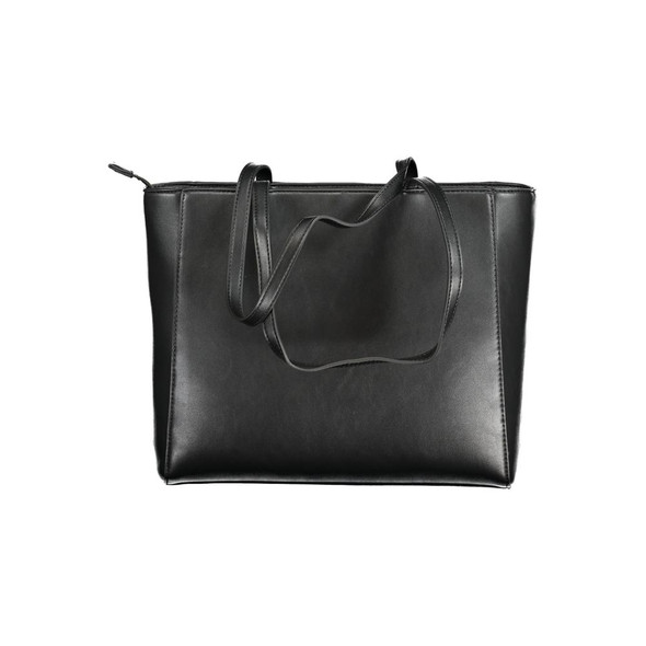 Mario Valentino Black Polyethylene Handbag VA-33527 Mario Valentino Black Polyethylene Handbag VA-33527