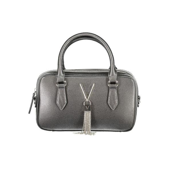 Mario Valentino Gray Polyethylene Handbag VA-34702 Mario Valentino Gray Polyethylene Handbag VA-34702