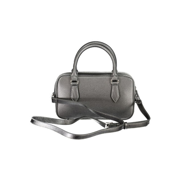Mario Valentino Gray Polyethylene Handbag VA-34702 Mario Valentino Gray Polyethylene Handbag VA-34702