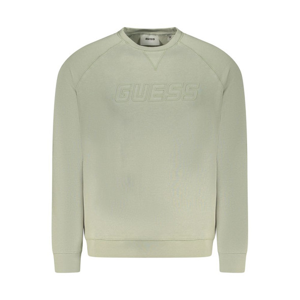 Guess Jeans Green Cotton Sweater GU-35157 Guess Jeans Green Cotton Sweater GU-35157