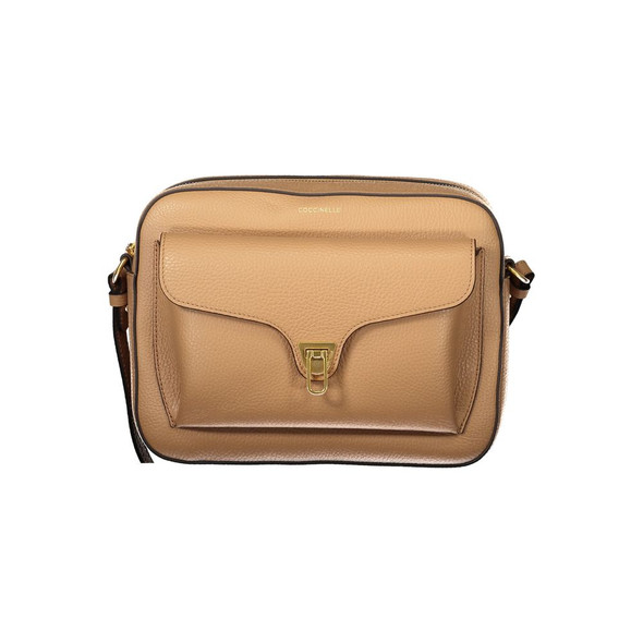 Coccinelle Brown Leather Handbag CO-35341 Coccinelle Brown Leather Handbag CO-35341