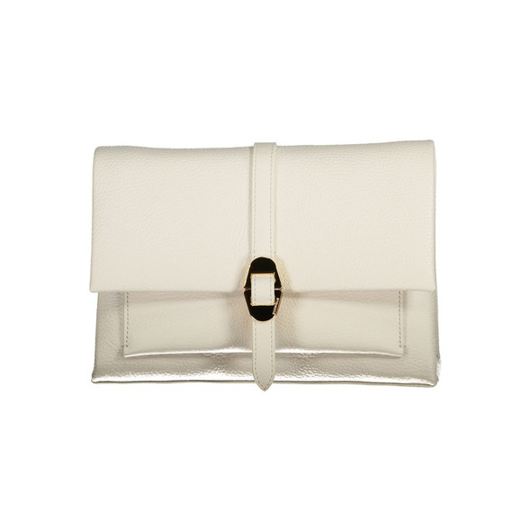 Coccinelle White Leather Handbag CO-35644 Coccinelle White Leather Handbag CO-35644