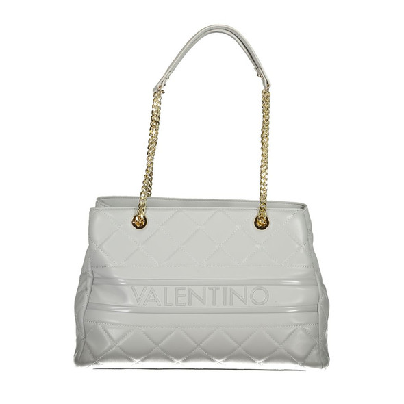 Mario Valentino Gray Polyethylene Handbag VA-36069 Mario Valentino Gray Polyethylene Handbag VA-36069