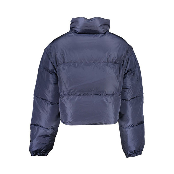 Tommy Hilfiger Blue Polyamide Jackets & Coat Tommy Hilfiger Blue Polyamide Jackets & Coat