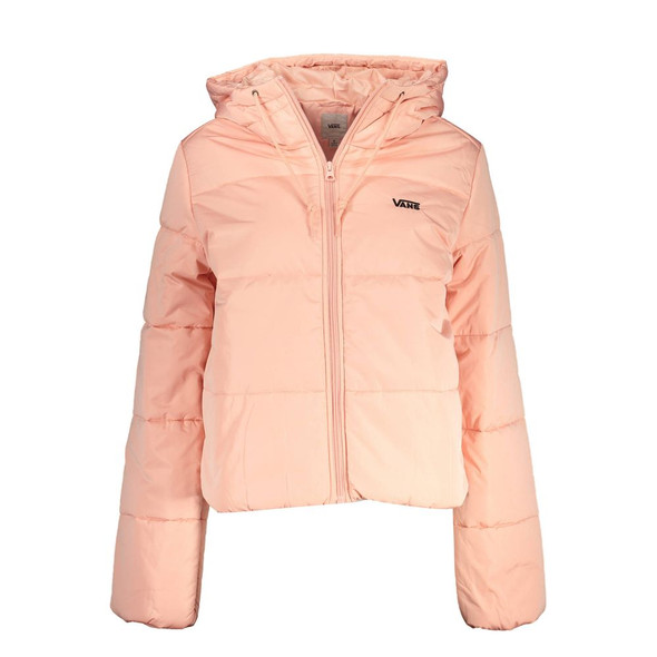Vans Pink Polyester Jackets & Coat Vans Pink Polyester Jackets & Coat